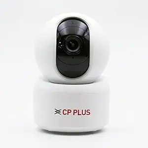 CP PLUS 3 MP Full HD Smart Wi-fi CCTV Camera | 360° Pan & Tilt | View & Talk | Motion Alert | Night Vision | SD Card (Up to 128 GB) |  Talk | IR Distance 10Mtr | CP-E35A